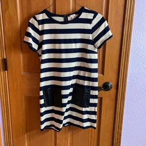 J Crew factory striped dress